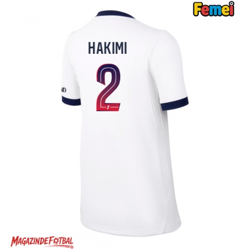 Paris Saint-Germain Achraf Hakimi #2 Tricou Fotbal Replică 2026-27 Femei Deplasare Paris Saint-Germain Achraf Hakimi #2 Tricou Fotbal Replică 2026-27 Femei Deplasare